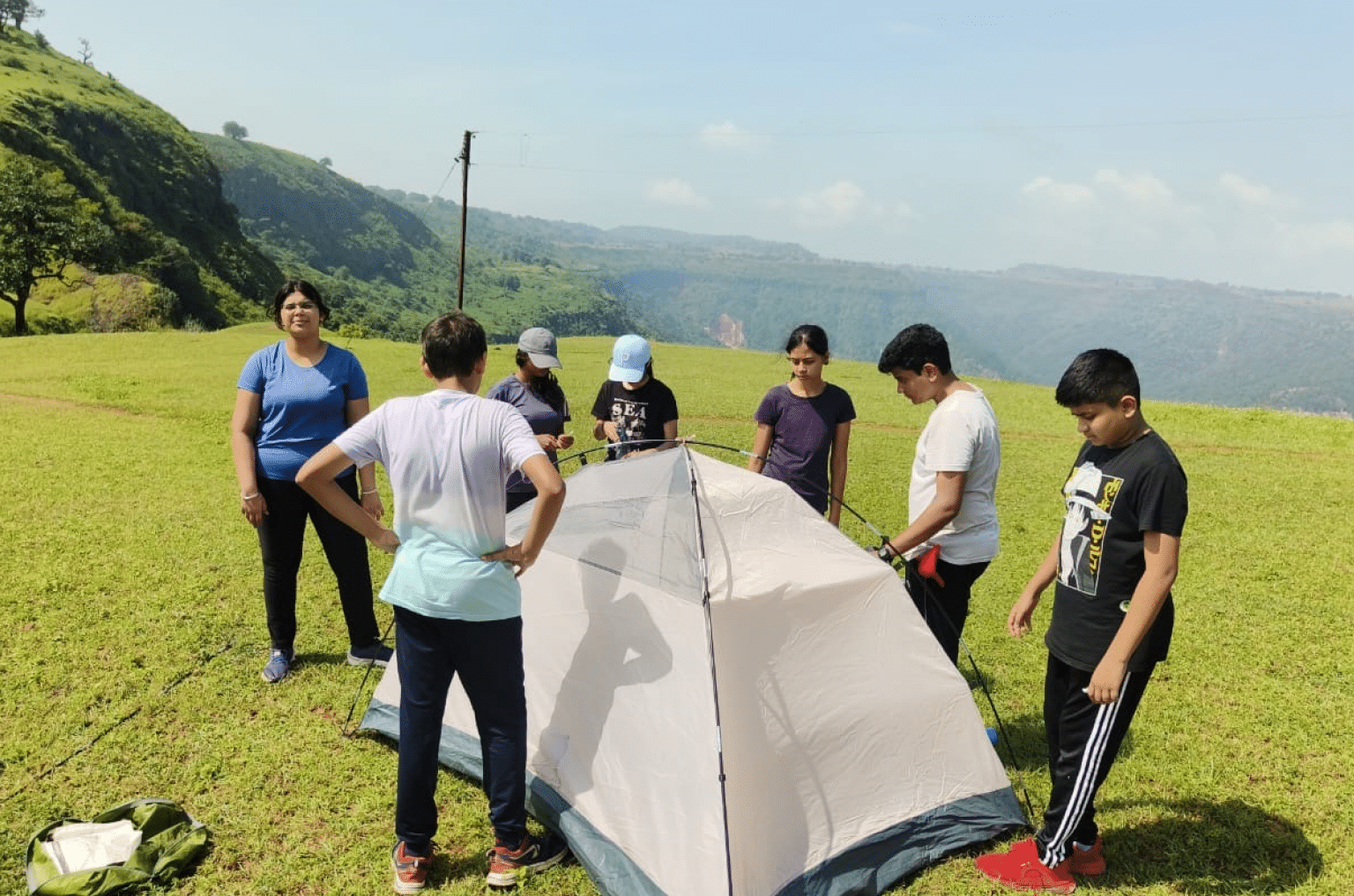 Grade 6 & 8 Students Build Courage Through Outdoor Adventures